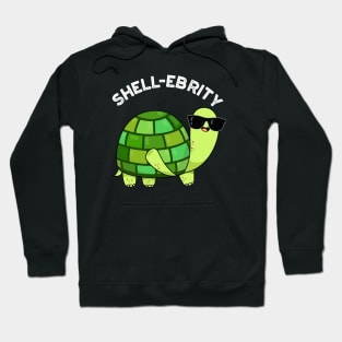 Shell-ebrity Funny Celeabrity Tortoise Pun Hoodie